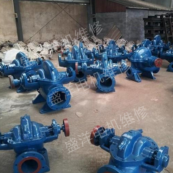 淮北水泵维修现场