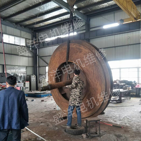 淮北风机维修现场