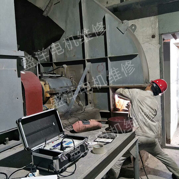 淮北风机维修现场