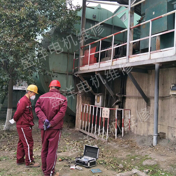 淮北风机维修现场